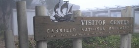 Visitor Center Sign
